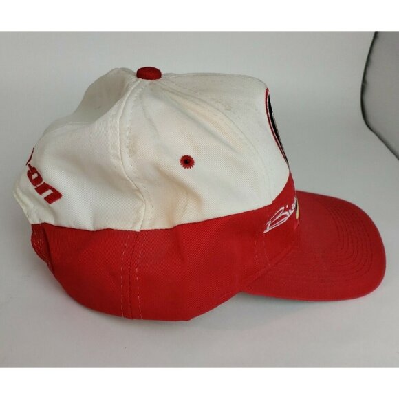 Vintage Snap On Tools NASCAR Hat Bill Elliott 94 Red Ball Cap Snapback 90s NWT - Picture 3 of 7